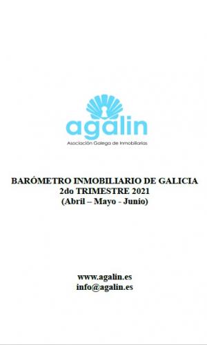 Barómetro Inmobiliario de Galicia. 2021 2º Trimestre (abril,  maio,  xuño)