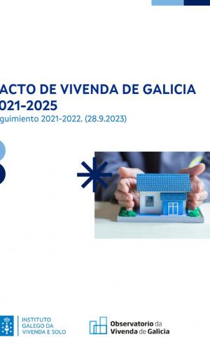 Pacto de vivienda de Galicia 2021-2025. Seguimiento 2021-2022