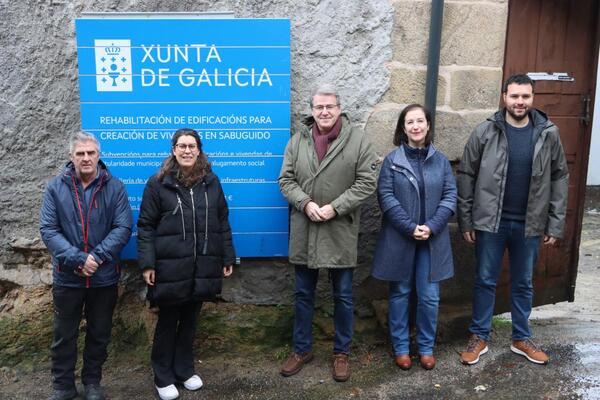 Manuel Pardo pone en valor la apuesta de la Xunta por revitalizar los ayuntamientos rurales a través de las ayudas destinadas a la rehabilitación de viviendas