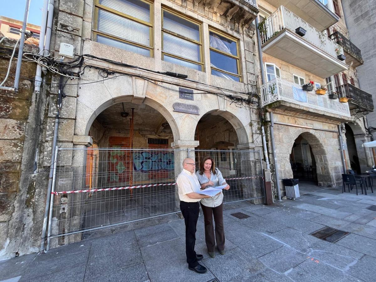 El Consorcio Casco Viejo de Vigo suma la compra de un nuevo edificio para continuar con la recuperación del Berbés