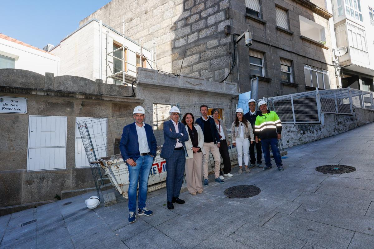 O Consorcio Casco Vello de Vigo avanza na recuperación do Berbés coa rehabilitación dun edificio histórico