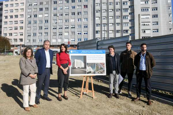 A Xunta concede unha axuda de case 1,5 M€ para a construción en Santiago de 37 vivendas protexidas destinadas ao alugueiro