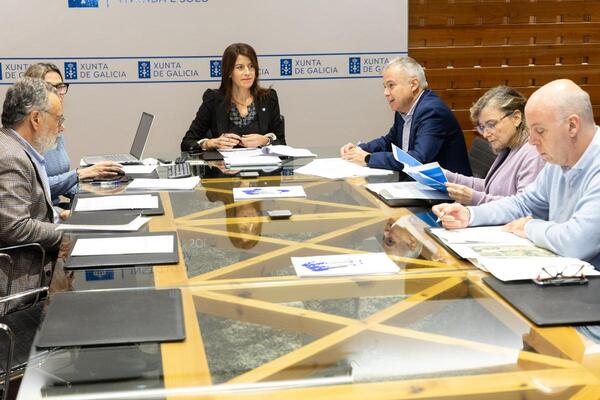 A conselleira María M. Allegue preside unha nova reunión do Consello de Administración da Sociedade de Vivenda Pública de Galicia