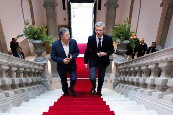 Rueda anuncia que a Xunta investirá 2 M€ no novo pavillón de Monte Porreiro e que colaborará con 1 M€ no financiamento de actuacións de saneamento