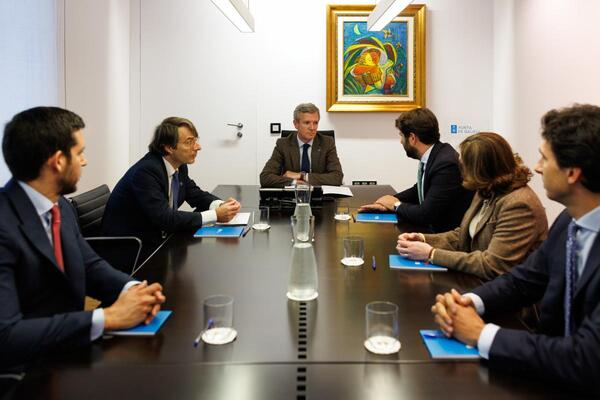 Rueda avalía co Colexio de Rexistradores vías de colaboración en materias como a vivenda e territorio
