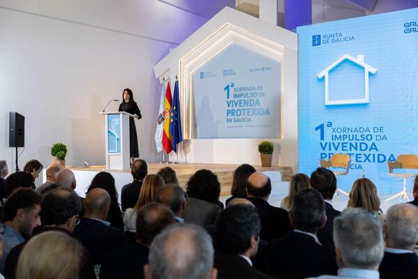 Allegue sitúa Galicia como a comunidade que máis medidas ten en marcha no impulso da vivenda protexida