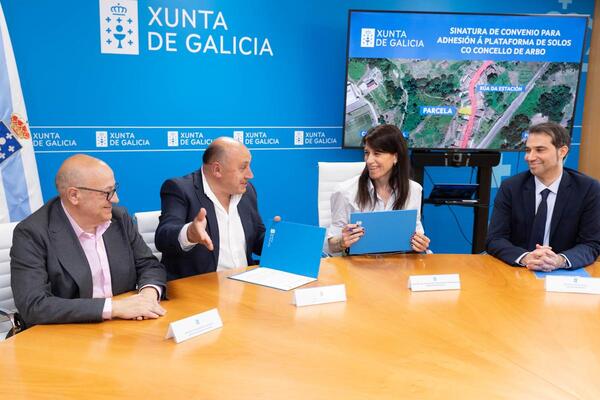 O concello de Arbo únese ao programa da Xunta para mobilizar solos de titularidade municipal para a construción de vivenda protexida