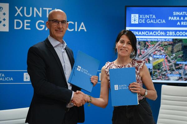 O Fondo de Cooperación da Xunta permite ao Concello de Curtis a recuperación e posta en valor de dúas edificacións da avenida Doutor Martínez Pardo para destinalas a usos sociais e culturais