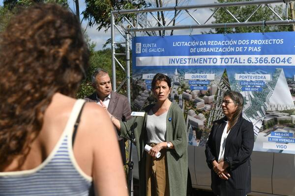 A Xunta abre mañá o prazo da licitación da redacción dos proxectos de urbanización de 7 PIA, que permanecerá aberto ata o 30 de setembro