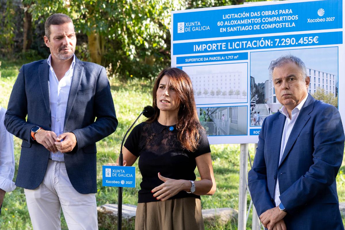 A Xunta impulsa en Santiago o seu novo modelo de vivenda para a mocidade e licitará o martes as obras de 60 aloxamentos compartidos para menores de 36 anos