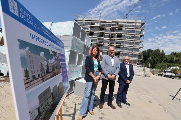 A Xunta licita as obras para construír 56 vivendas en Pontevedra, cun investimento de 9,3 M€