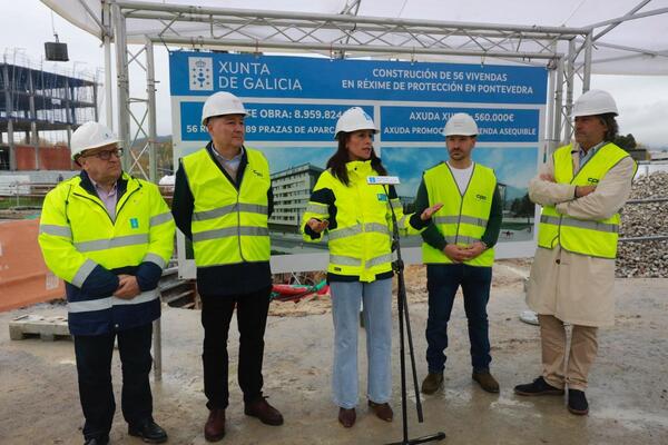 A Xunta concedeu no que vai de 2025 oito axudas a cooperativas e promotores, dúas delas en Pontevedra, que permitirán construír 403 vivendas