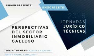 Xornadas Xurídico Técnicas Aproin. Pontevedra. 13-14/11/2018