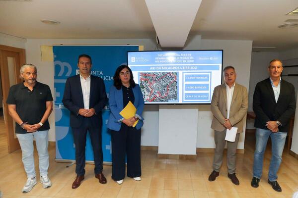 A Xunta publica hoxe a declaración da área de rehabilitación integral dos barrios Milagrosa e Feijoo, en Lugo, que abrangue máis de 4.000 vivendas
