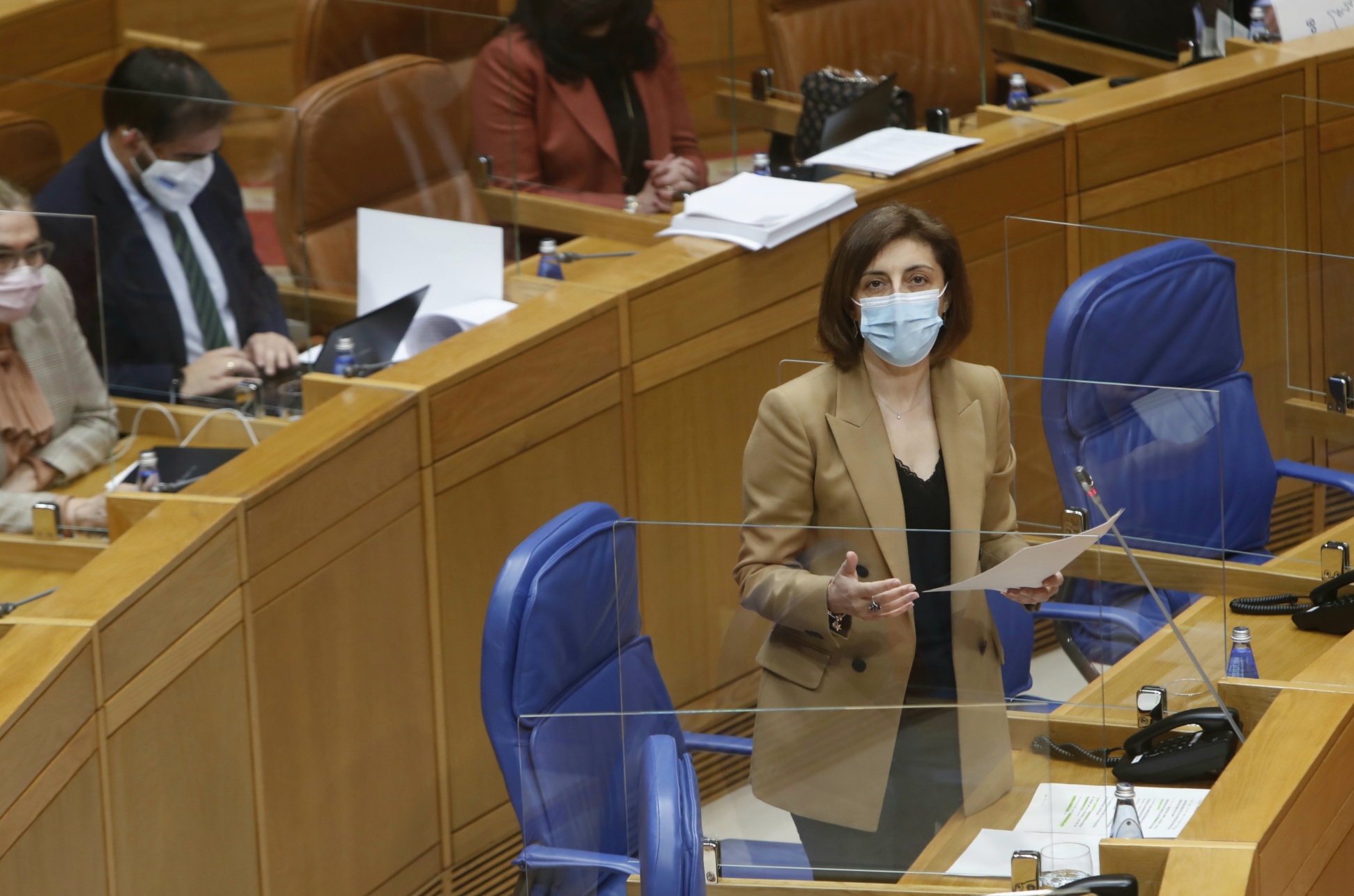 Ángeles Vázquez lamenta que a futura Lei de vivenda estatal "ensombrece un momento crucial" para esta materia e anuncia que será recorrida pola Xunta