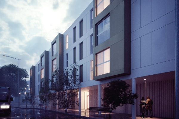 A Xunta avanza na adxudicación das obras de 48 vivendas de promoción pública no Bertón, en Ferrol