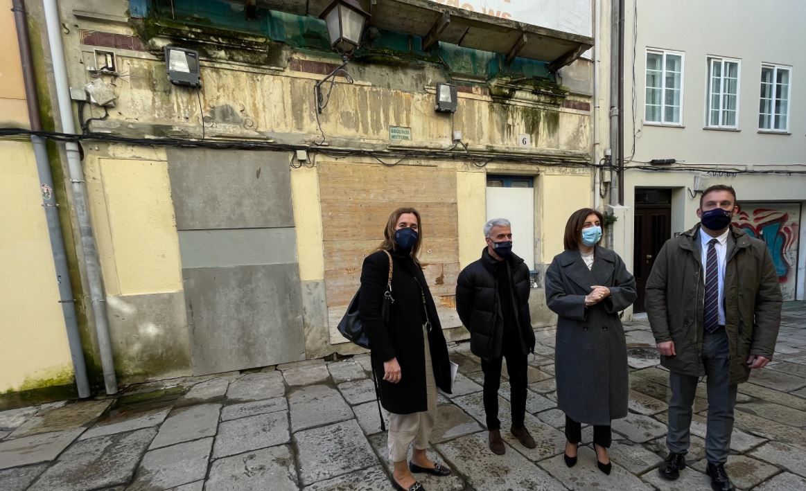 A Xunta compra por máis de 392.000 € o primeiro edificio na Área Rexurbe da Coruña para rehabilitalo e ofrecer vivendas protexidas