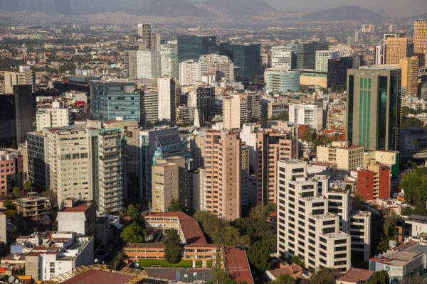 Cidade de México é actualmente a cidade latinoamericana co prezo da vivenda máis alto, segundo un estudo de Deutsche Bank