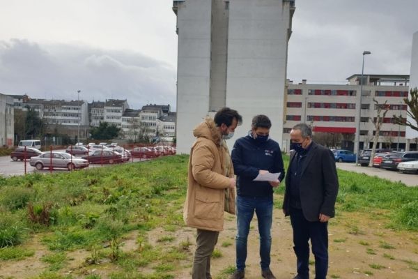 A Xunta proxecta 57 vivendas de promoción pública na rúa Lorenzo Varela Poeta de Lugo, cun orzamento estimado de 7,8 millóns de euros