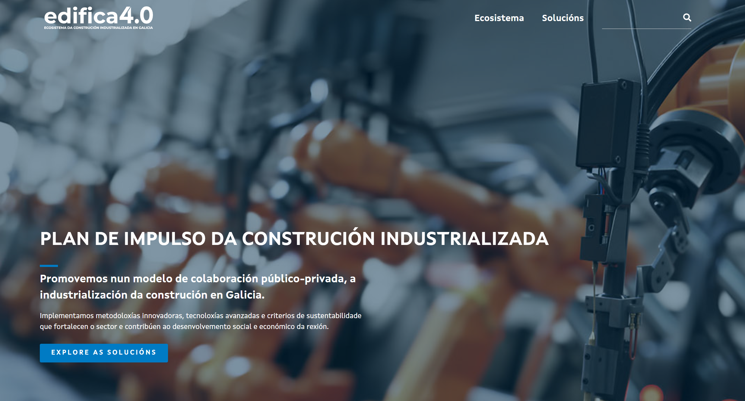 edifica4.0. Ecosistema da Construción Industrializada en Galicia