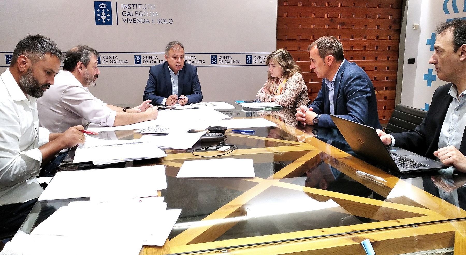 A Xunta e o Concello de Tui repasan o contido do futuro plan de dinamización da área Rexurbe municipal