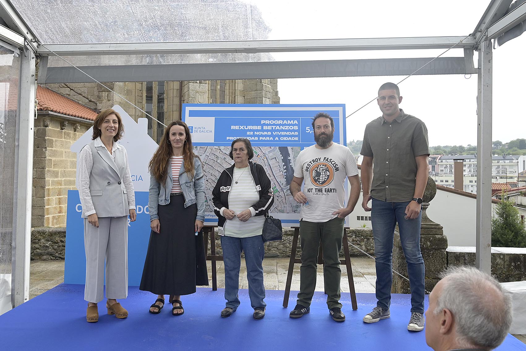 A Xunta entrega en Betanzos catro vivendas protexidas rehabilitadas a través do programa Rexurbe, as primeiras na provincia da Coruña