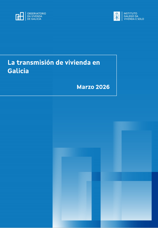 La transmisión de vivienda en Galicia. Marzo 2026