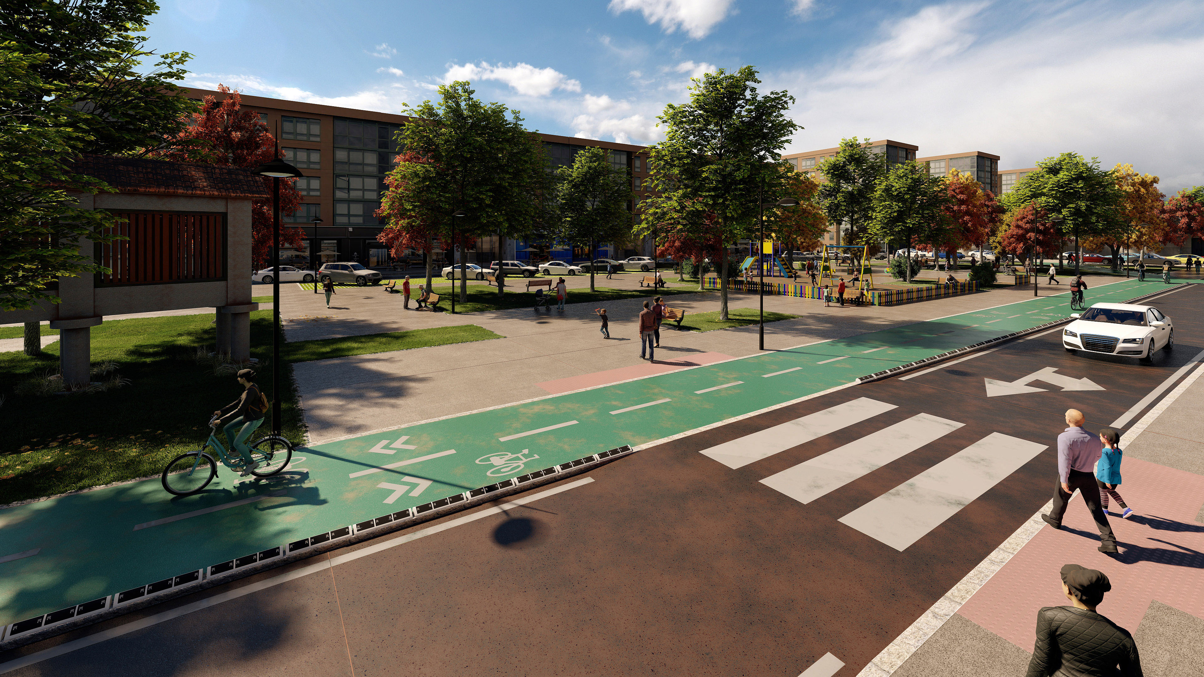 A Xunta licita por case 11,5 M€ a urbanización da primeira fase de San Paio de Navia, en Vigo, con máis de 9.600 m2 de zonas verdes