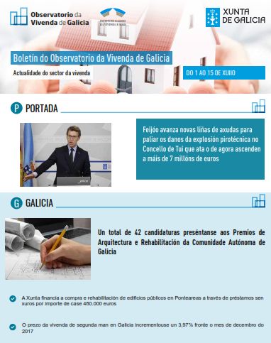 Boletín do 1 ao 15 de xullo de 2018