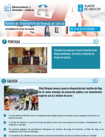 Boletín do 16 ao 30 de setembro de 2018