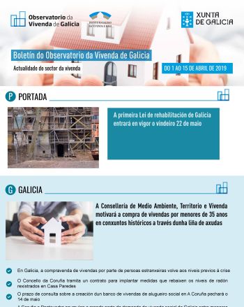 Boletín do 1 ao 15 de maio de 2019