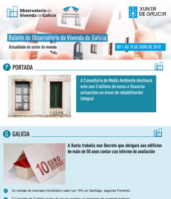 Boletín do 1 ao 15 de xuño de 2019