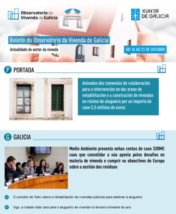 Boletín do 16 ao 31 de outubro de 2019