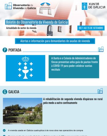 Boletín do 1 ao 15 de setembro de 2020