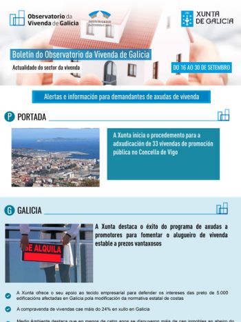 Boletín do 16 ao 30 de setembro de 2020