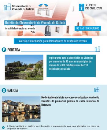 Boletín do 1 ao 15 de outubro de 2020