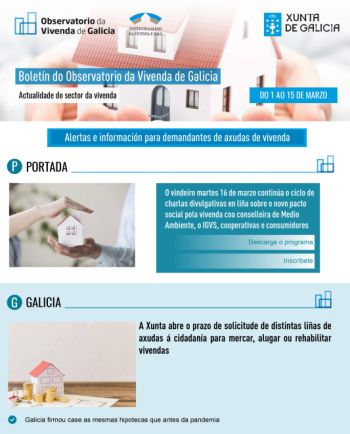 Boletín do 1 ao 15 de marzo de 2021