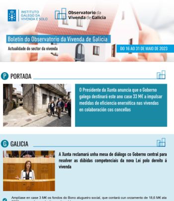 Boletín do 16 ao 31 de maio de 2023