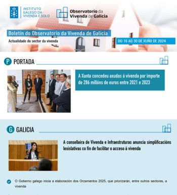 Boletín do 16 ao 30 de xuño de 2024