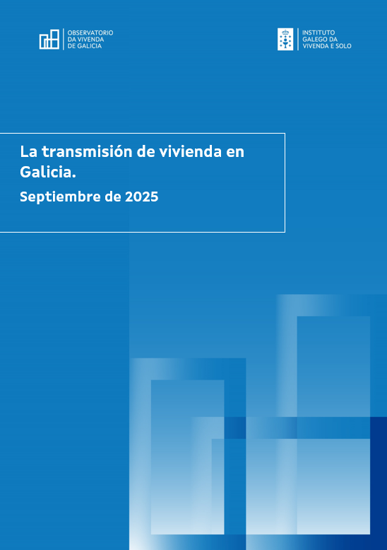 La transmisión de vivienda en Galicia. Septiembre 2025