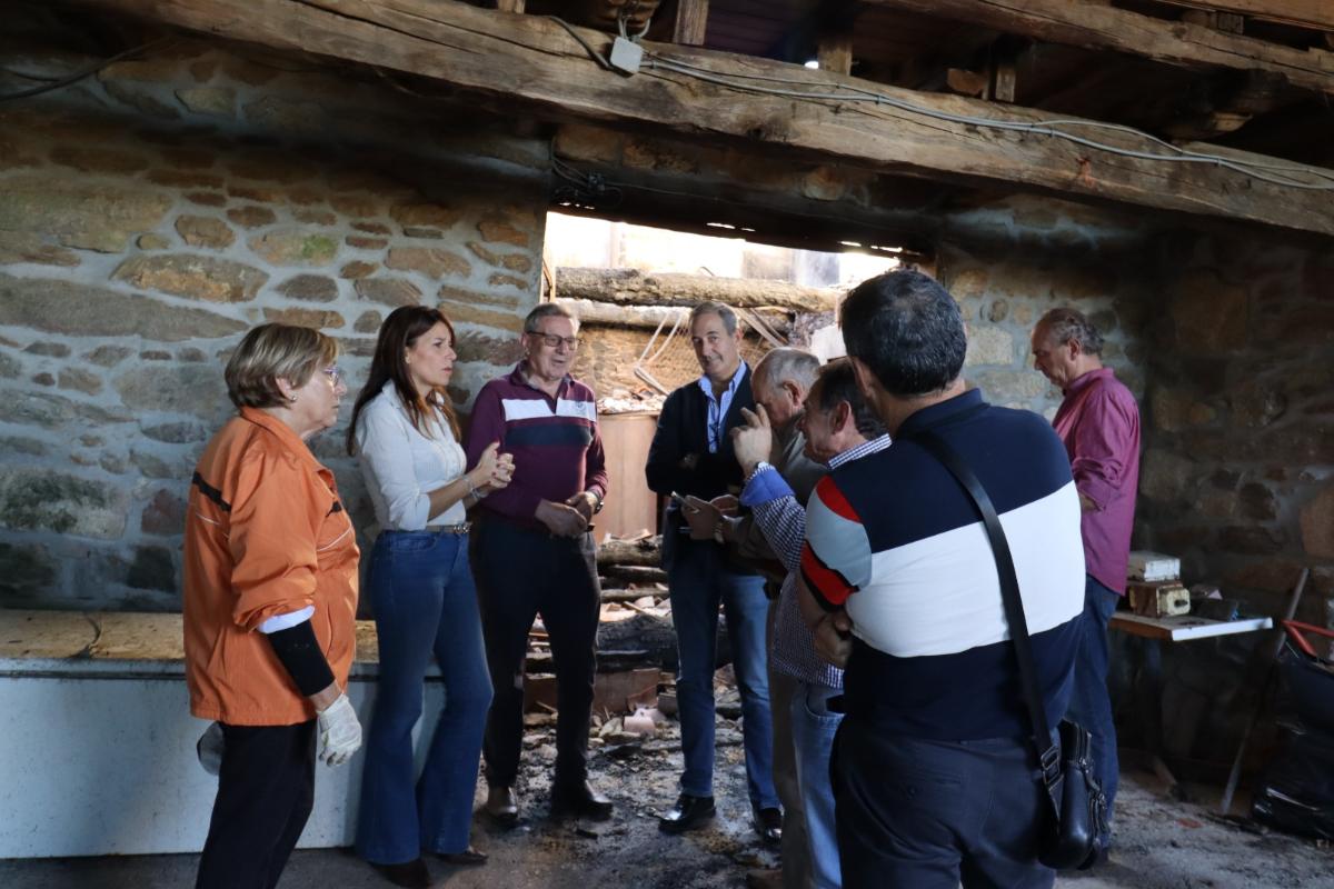 A Xunta leva transferidos 1,4 M€ en axudas para os propietarios de vivendas afectadas polos incendios forestais