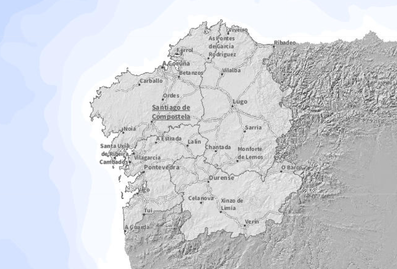 Visor do Plan Básico Autonómico de Galicia