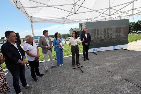 La Xunta recibe 10 ofertas para construir 152 nuevas viviendas públicas en Garabolos, en Lugo, licitadas por un presupuesto de 26,5 M€