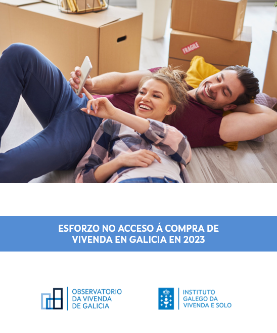 Esforzo no acceso á compra de vivenda en Galicia en 2023