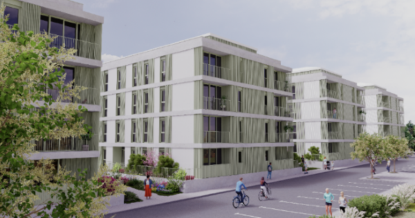 La Xunta adjudica las obras de construcción de 64 viviendas de promoción pública en la Plaza de Cambedo de A Raia, en Ourense