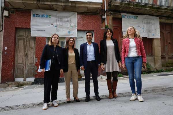 A Xunta adquire dous inmobles e adxudica as obras noutros dous no casco histórico de Ferrol para rehabilitar e destinar a alugueiro social