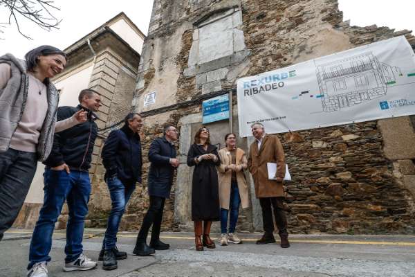 Ribadeo conta xa cun plan para a dinamización do seu conxunto histórico con accións para a mellora de edificios e outros espazos públicos