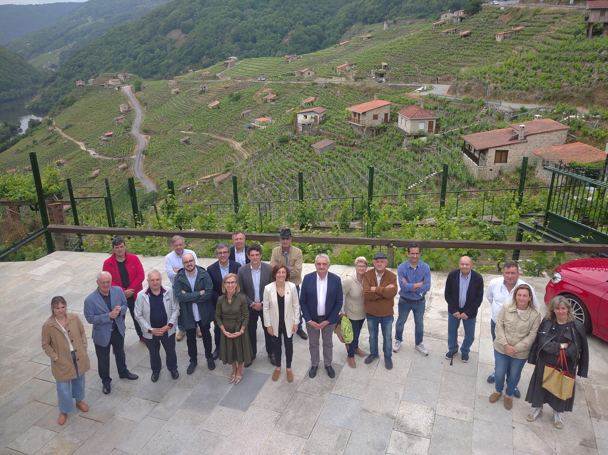 A Xunta aproba inicialmente o Plan territorial especial da parroquia de San Fiz de Asma para preservar e ordenar unha das paisaxes singulares da Ribeira Sacra