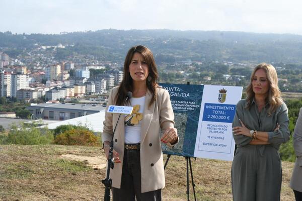 Xunta e concello de San Cibrao das Viñas asinan a cesión de solo para 12 vivendas públicas, no día que o executivo galego licita a redacción do proxecto e dirección da obra