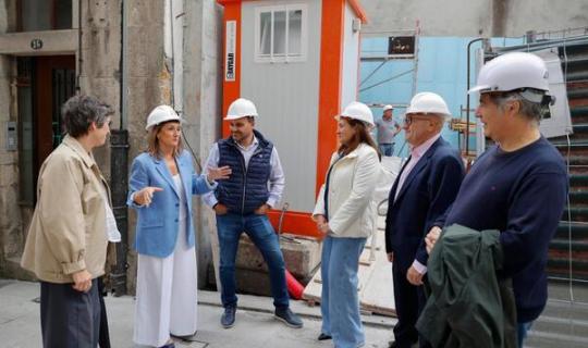 O Consorcio Casco Vello de Vigo incorpora un novo edificio ás actuacións prioritarias do plan de rehabilitacións e avanza na reforma dos inmobles da rúa Alta